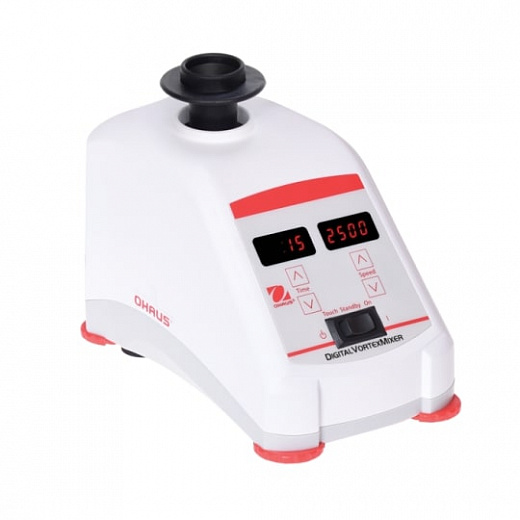 Вортекс 2 500 об/мин, амплитуда 4,9 мм, таймер, сменные платформы, VXMNDG Фото 1