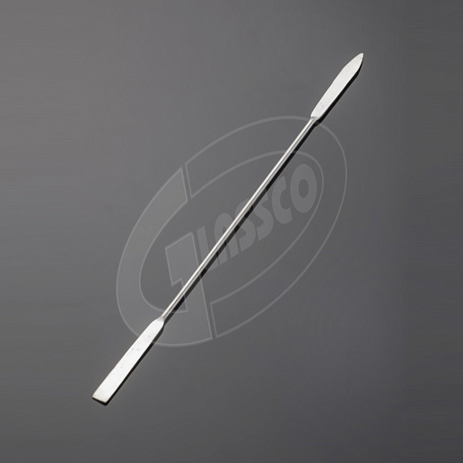 Микрошпатель двухсторонний, гибкий, длина 260 мм, нержавеющая сталь, 10 шт./уп.