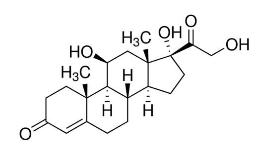 Гидрокортизон/Hydrocortisone For Lab Use, 1 г, Индия