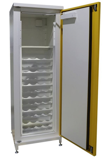 Шкаф для газовых баллонов ШБХ ГБ 350, вариант внутреннего наполнения