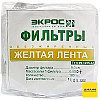 Фильтры беззольные, круглые, желтая лента, d 180 мм, 75±3 г/м², 16 с, 100 листов Фото 1