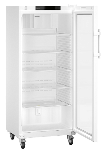 Холодильник +3…+16 °С, 440 л, глухая дверь, SRFvh 5501, Liebherr, открытая дверца