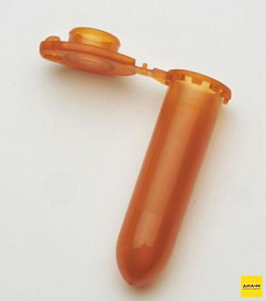 Пробирки 2,0 мл типа Эппендорф, до 25 000g, с замком Safe-Lock, янтарные (светозащита), 1000 шт./уп.