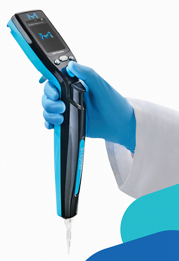 Счетчик и анализатор размера клеток, 8-25 мкм, Scepter 3.0, с наконечниками 60 мкм, портативный, Millipore