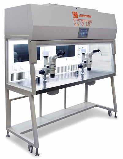 Станция рабочая класс I, ширина рабочей поверхности 1,8 м, БАВнп-01-"Ламинар-С"-1,8, Lorica IVF, электрический подогрев рабочей поверхности Фото 1