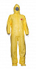Комбинезон химической и биологической защиты с капюшоном Тайкем 2000С с носками, жёлтый Фото 1